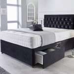 Blakely Divan Bed with Mattress and Chesterfield style Bumper Headboard 02 bonzerbeds.co.uk