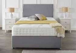 Bonzer Classic Divan Bed with Mattress and Headboard 01 bonzerbeds.co.uk