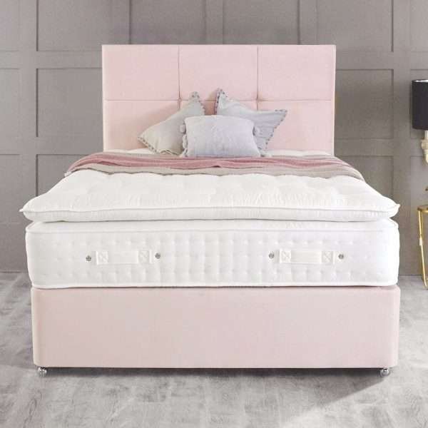 Delta Divan Bed with Mattress and Headboard Thumb bonzerbeds.co.uk