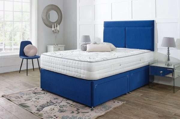 Diora Divan Bed with Mattress and Headboard Main bonzerbeds.co.uk