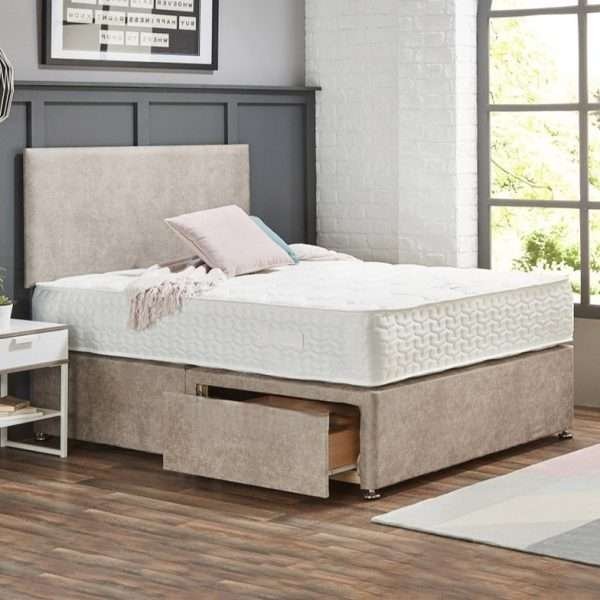Dreams Divan Bed with Mattress and Headboard Front bonzerbeds.co.uk
