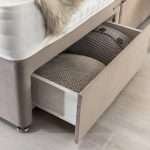 Eleonara Divan Bed with Chesterfield style Headboard & Drawers bonzerbeds.co.uk