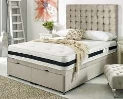 Emberly Divan Ottoman Bed with Mattress bonzerbeds.co.uk