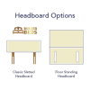 Headboard Options bonzerbeds.co.uk
