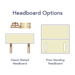 Headboard Options bonzerbeds.co.uk