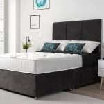 Helix Divan bed with Mattress and Headboard Front bonzerbeds.co.uk