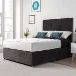 Helix Divan bed with Mattress and Headboard Thumb bonzerbeds.co.uk