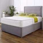 Marcella Divan Bed with Mattress and Bumper Panel Headboard bonzerbeds.co.uk