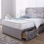 Nova Divan Bed with Mattress and Plain Headboard 02 bonzerbeds.co.uk