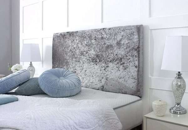 Nova Divan Bed with Mattress and Plain Headboard HB bonzerbeds.co.uk
