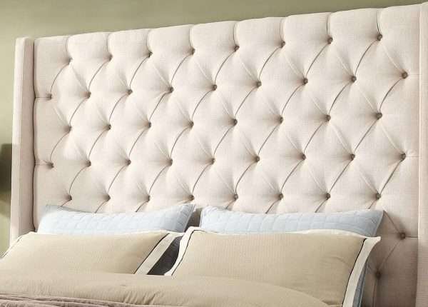 Novella Straight wingback Divan Ottoman Bed HB bonzerbeds.co.uk