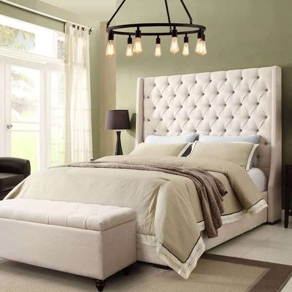 Novella Straight wingback Divan Ottoman Bed Thumb bonzerbeds.co.uk
