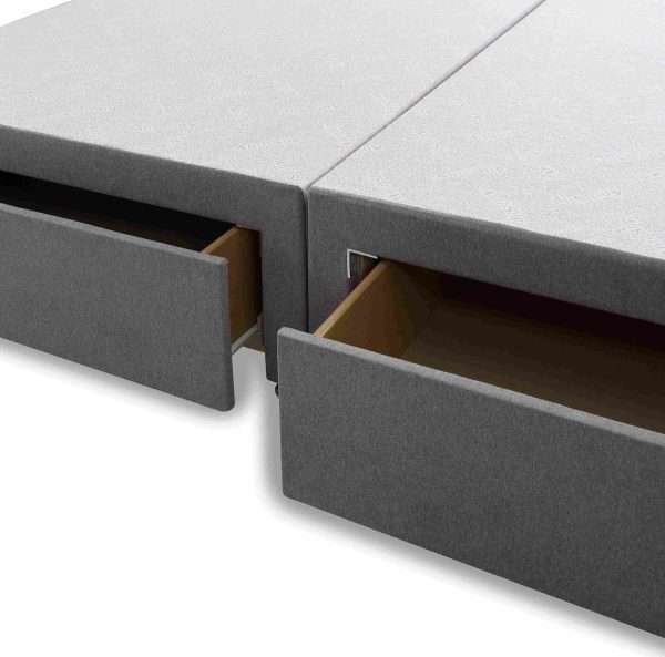 Orion Divan Bed Open Drawers