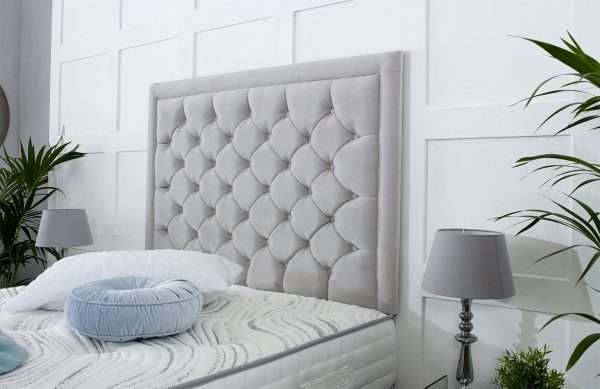 Paloma Divan Bed set with Mattress and Headboard HB bonzerbeds.co.uk