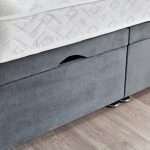 Omega Divan Ottoman Bed Closed End lift - bonzerbeds.co.uk