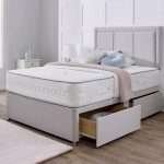 Prism Divan Bed with Mattress and Headboard Middle bonzerbeds.co.uk
