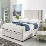 Pulse Divan Ottoman Bed with Panel Headboard bonzerbeds.co.uk