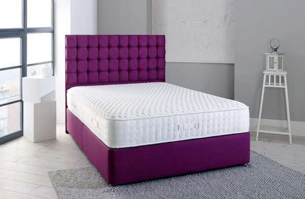 Remington Divan Bed with Mattress and Headboard Middle bonzerbeds.co.uk