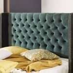 Sapphire Wingback Divan Ottoman Bed HB bonzerbeds.co.uk