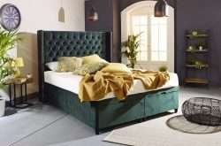 Sapphire Wingback Divan Ottoman Bed Main bonzerbeds.co.uk
