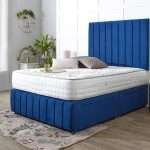 Zephyr Divan Bed with Mattress and Headboard Main bonzerbeds.co.uk