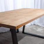 hebden-wood-dining-table bonzerbeds.co.uk